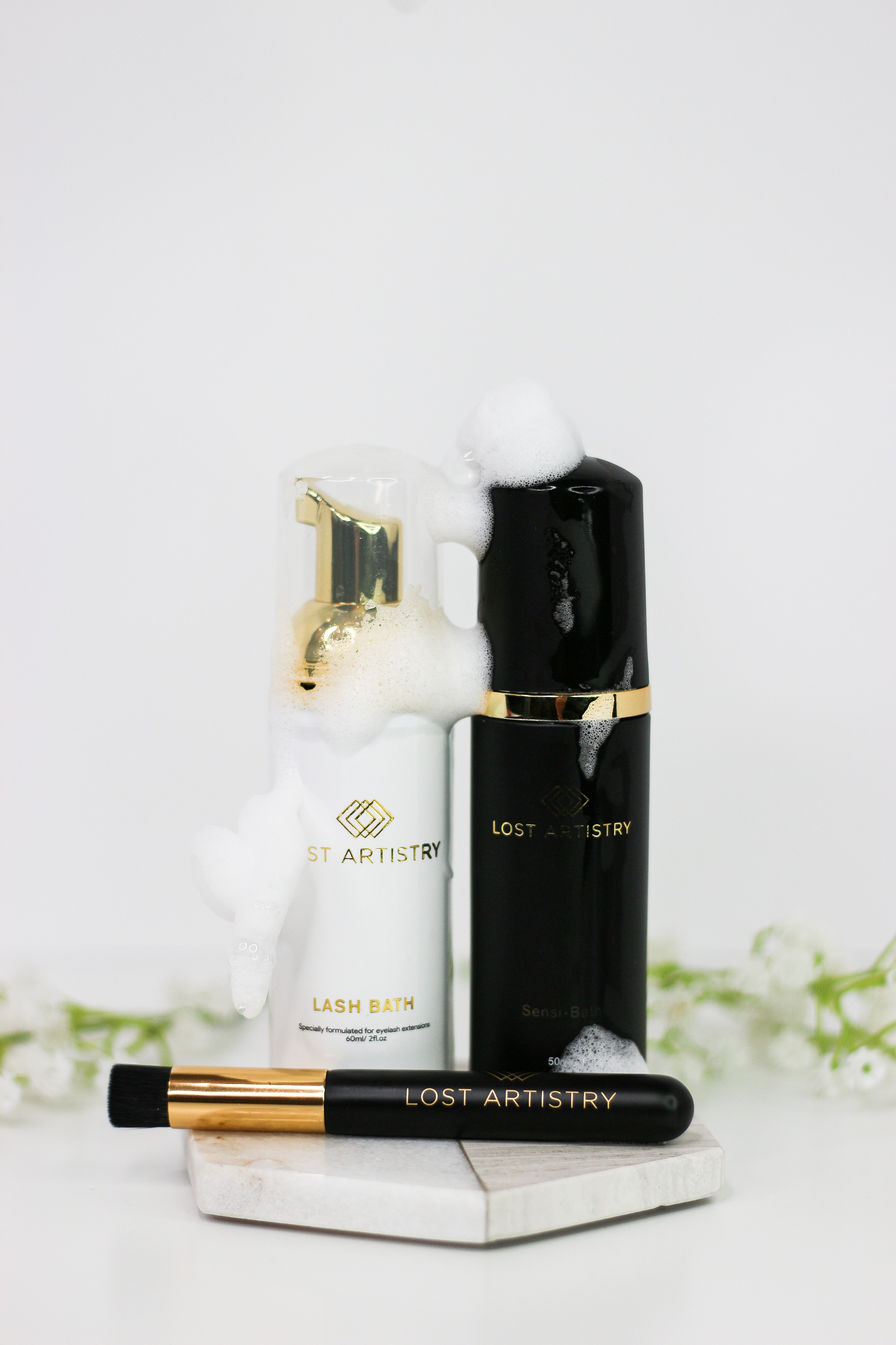 These are some of the best selling Lost Artistry products. Lash Bath and Sensi Bath will help elevate your lash game.