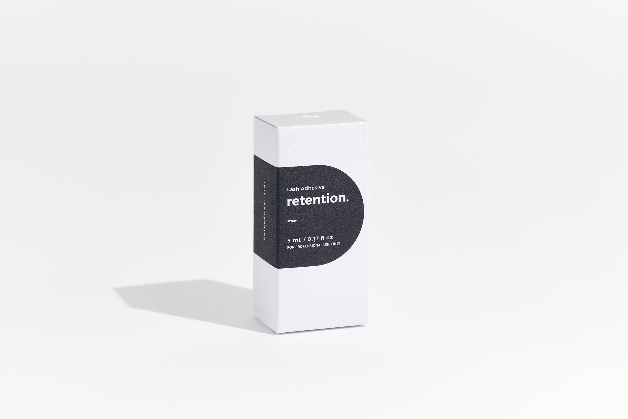 Product packaging with 'retention.' label on a white background