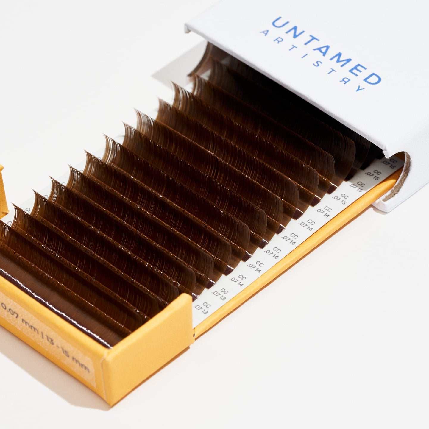 Medium Brown Eyelash Extensions