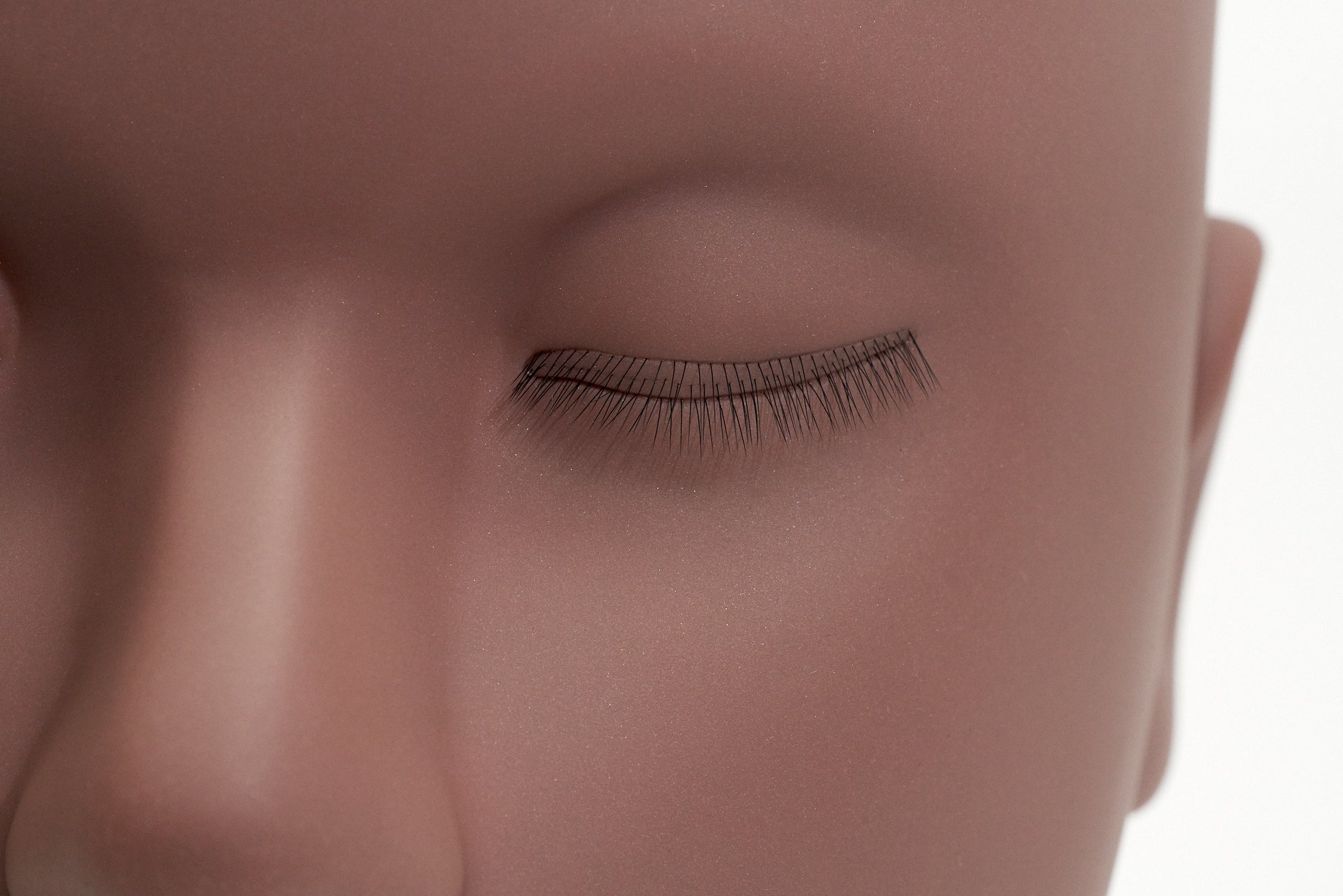 Lash Mannequin Head with 3 Lashing Layers