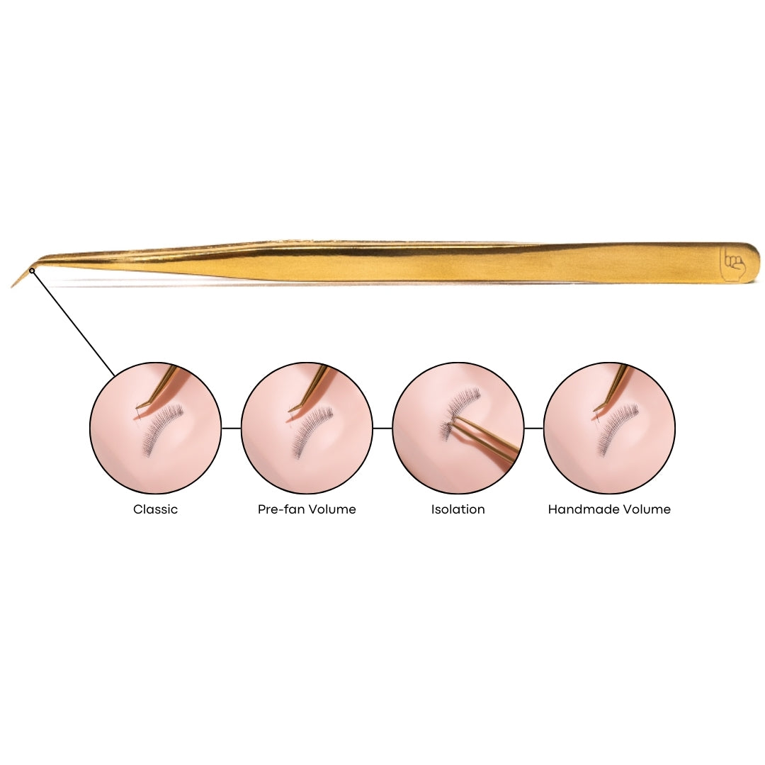 isolation lash tweezer