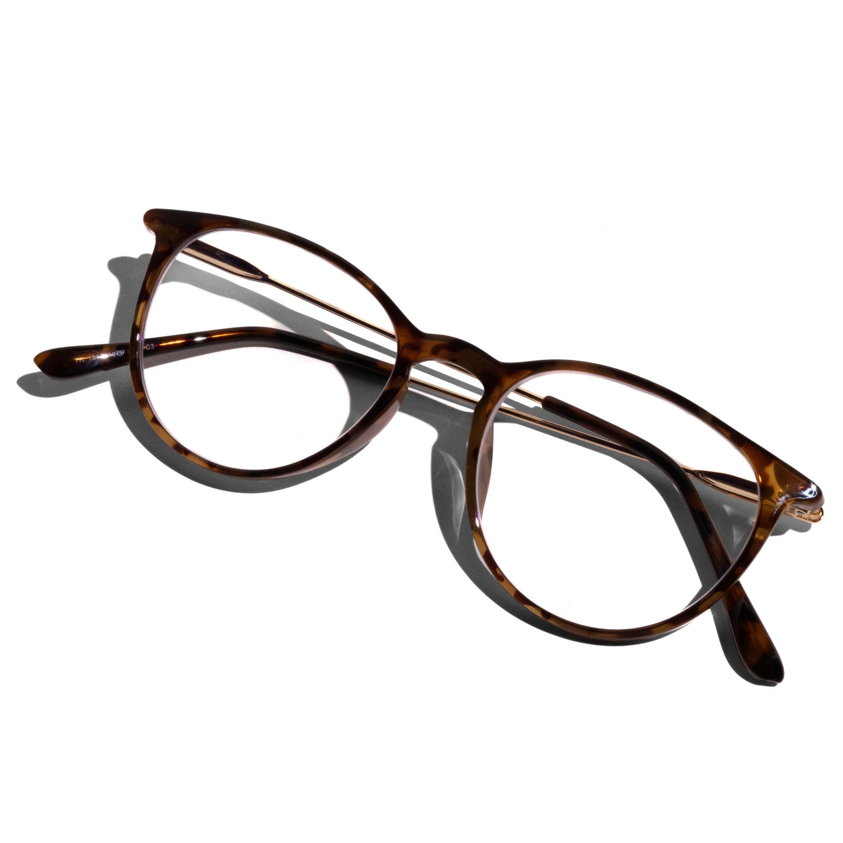 tortoise shell eyelash extension magnification glasses