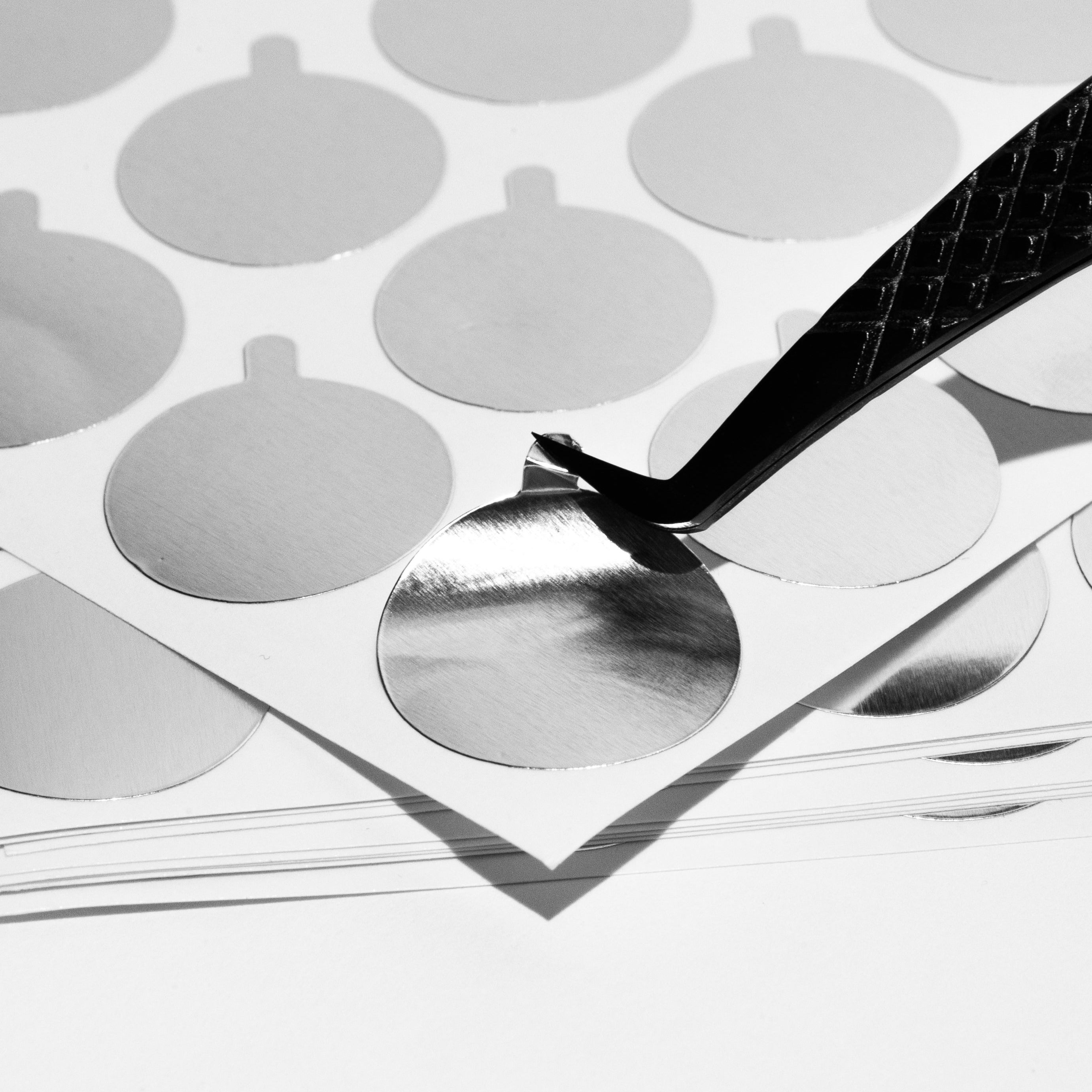 Foil Glue Sticker