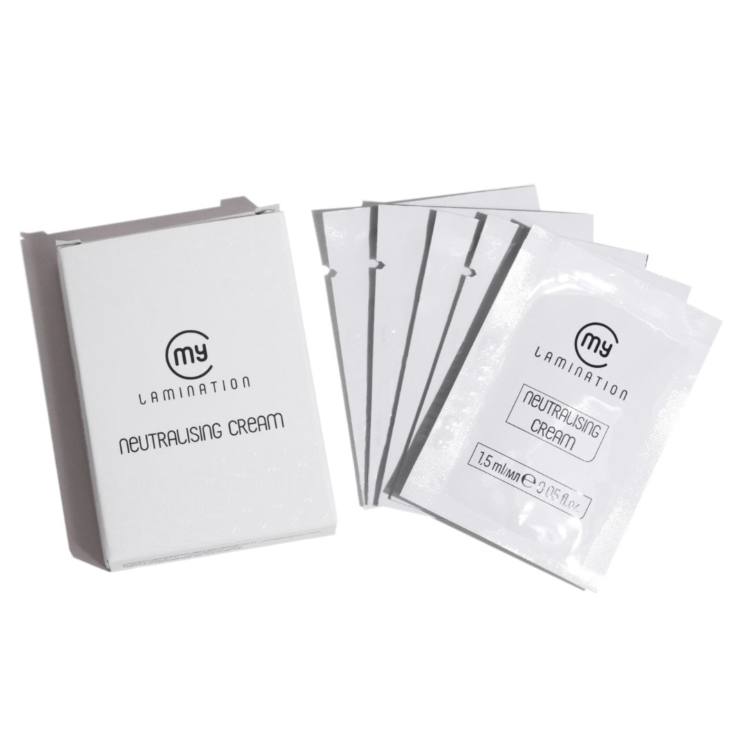 brow neutralising cream for brow laminations