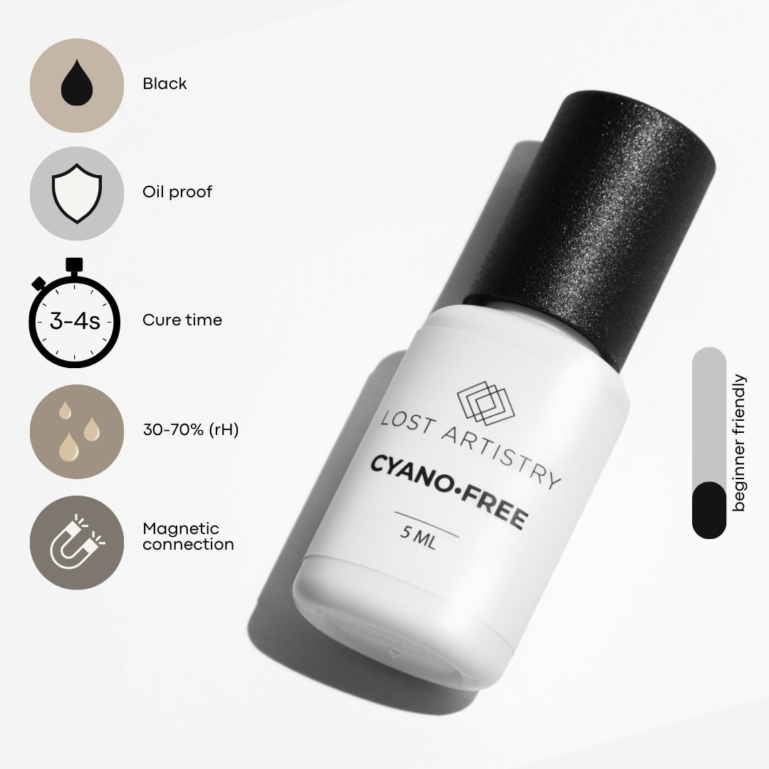 lash adhesive with no cyanoacrylate
