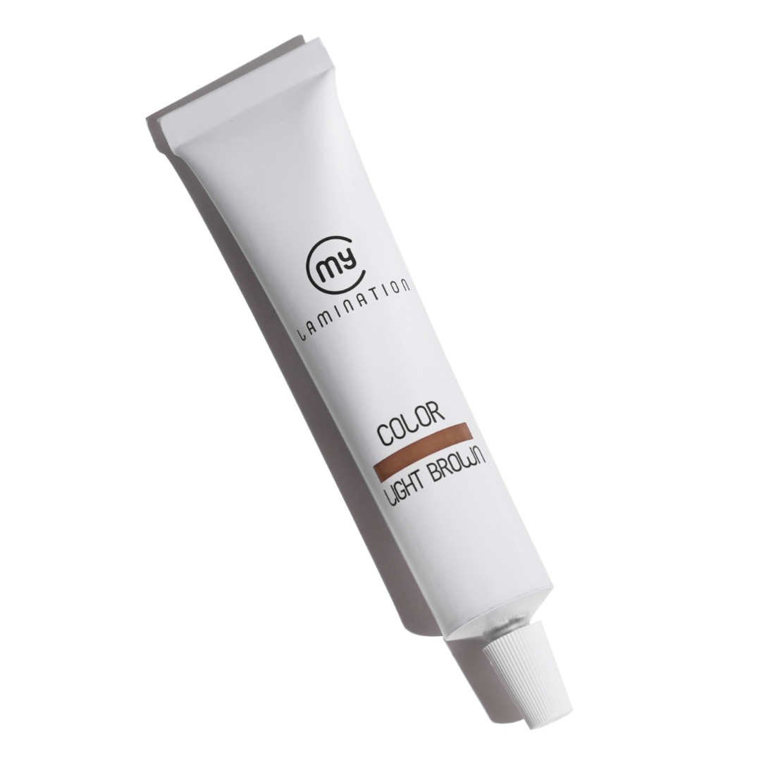 light brown tint for lash and brow tinting