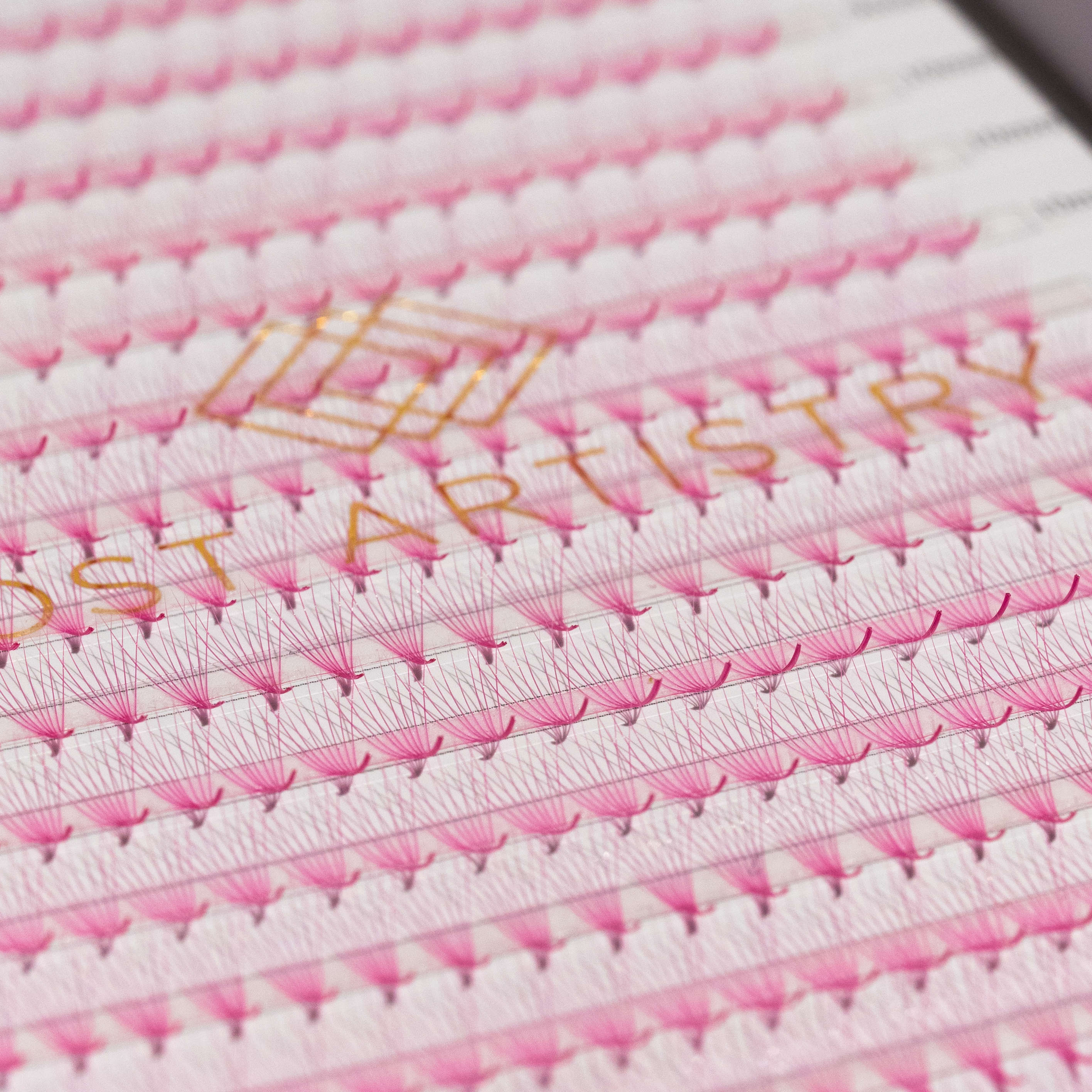 pink lash extensions