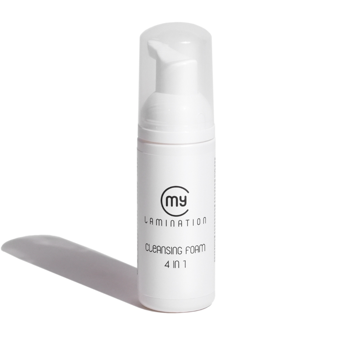 cleansing foam for brow lamination and lash lift
