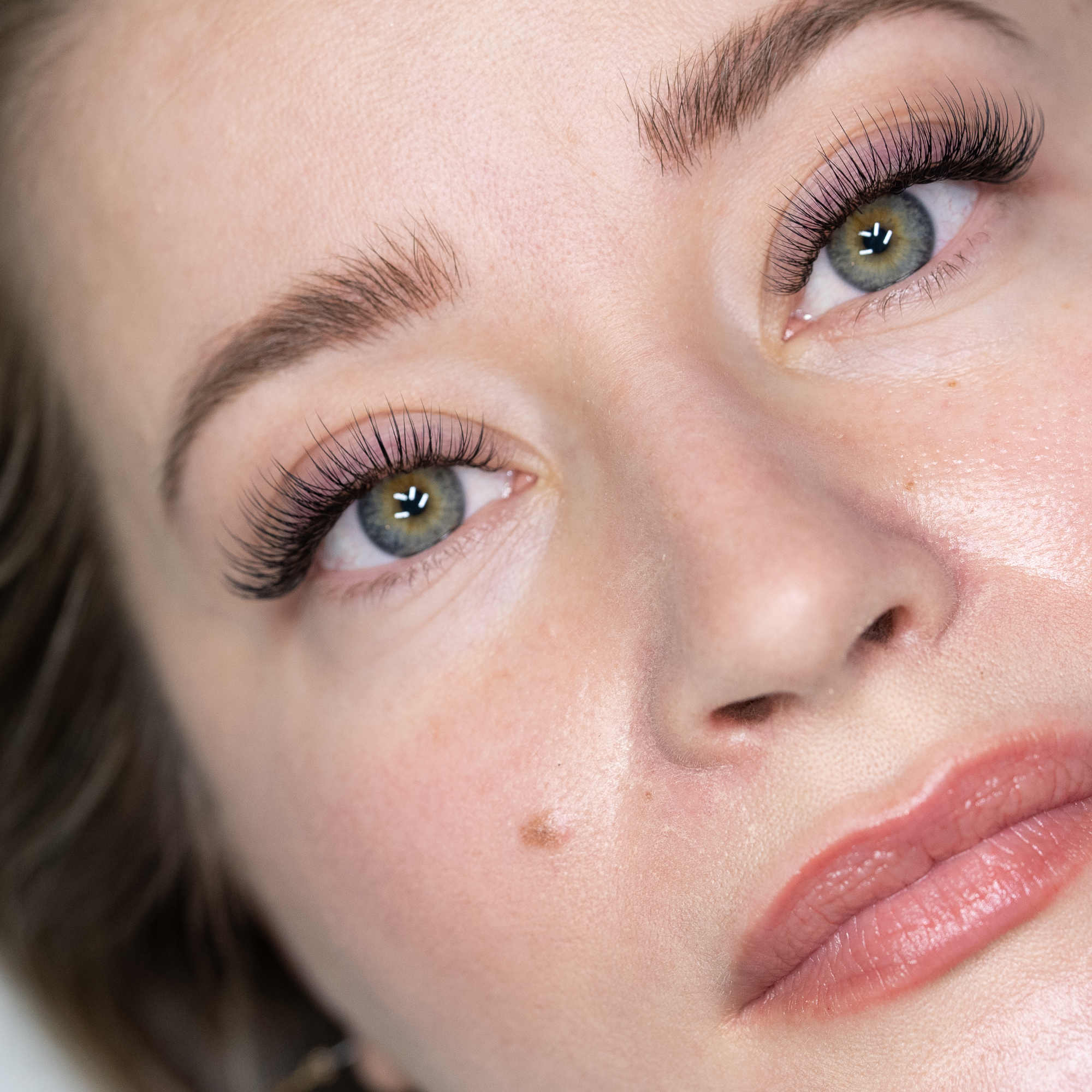 natural hybrid lash set