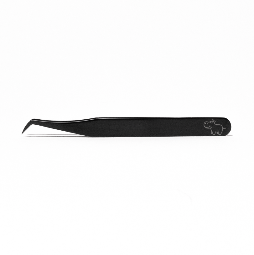 45 degree grippo volume eyelash extension tweezer