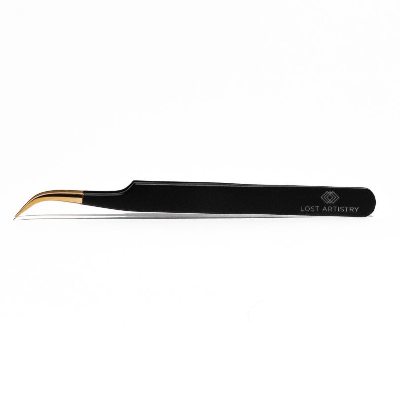 crane eyelash extension tweezer for classic lash application