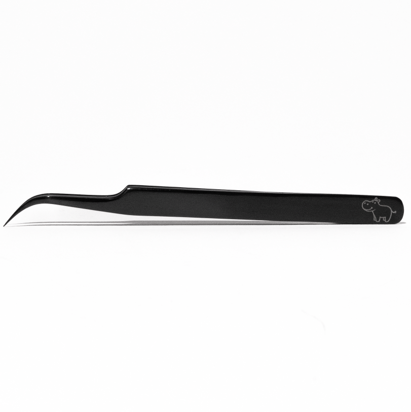 crane eyelash extension tweezer for classic lash application