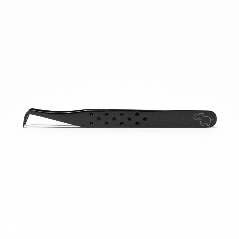 slim boot volume tweezer for eyelash extension application