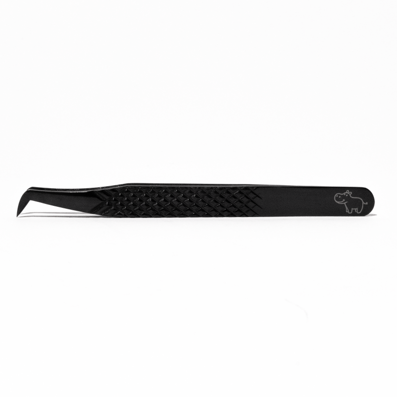 volume tweezer for eyelash extension application