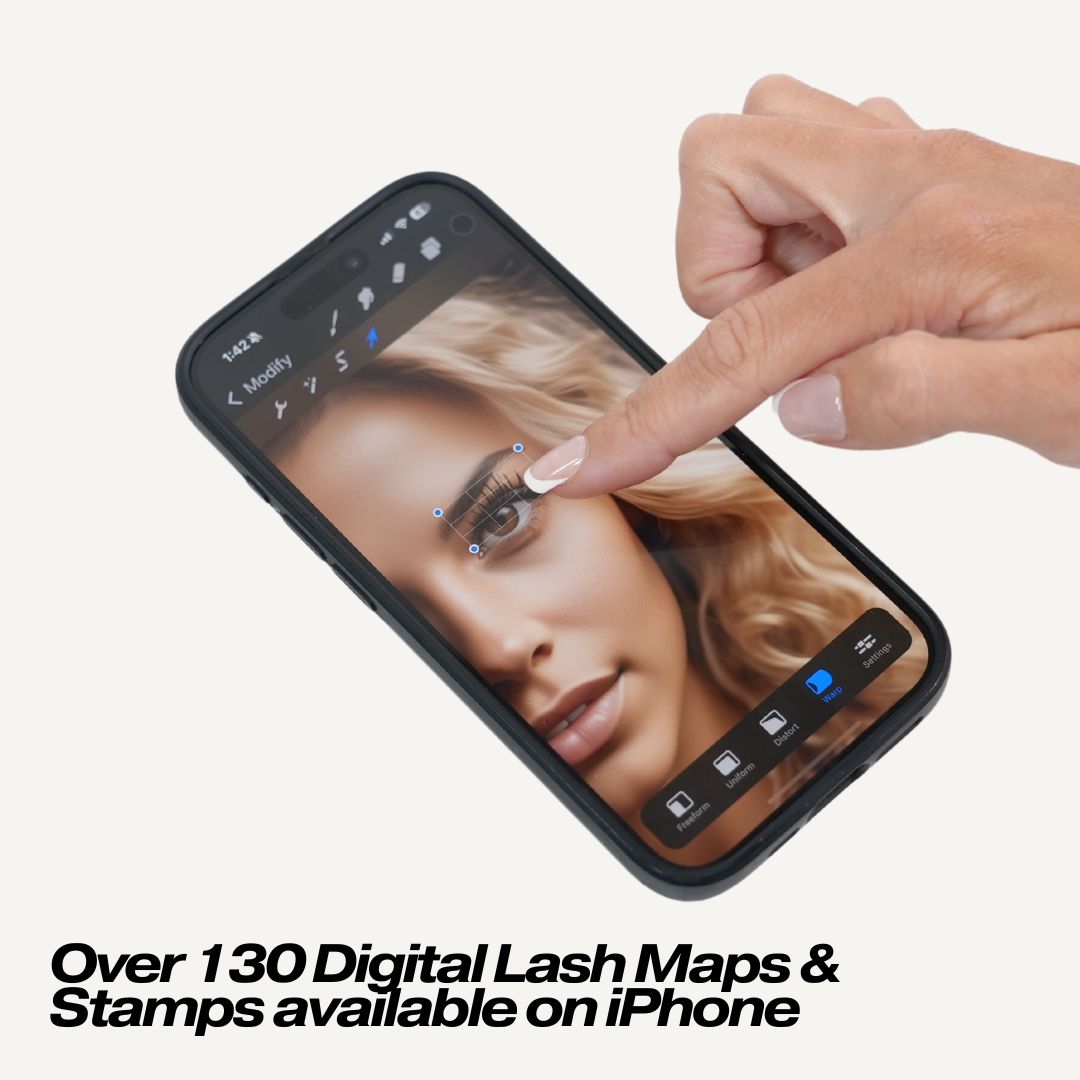 Digital Lash Maps, Brushes + Stamps