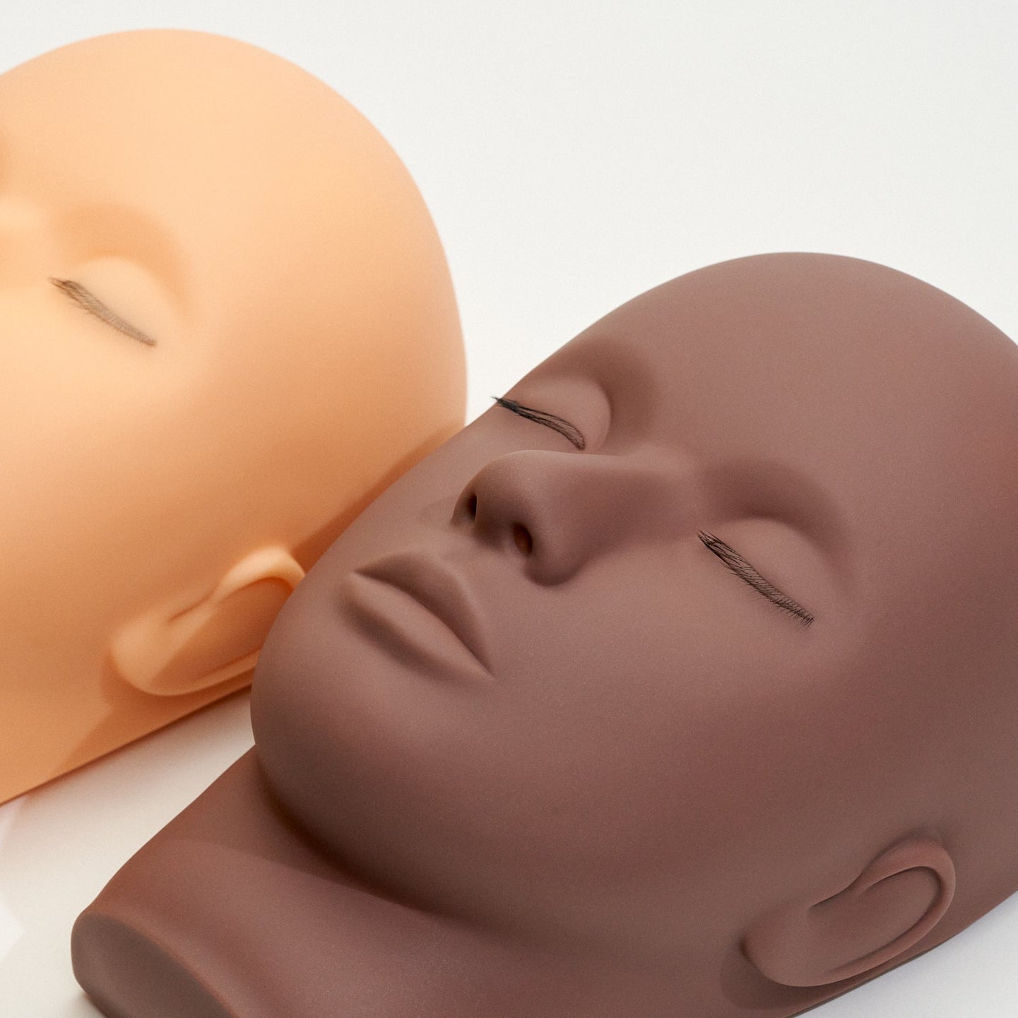 Lash Mannequin Head with 3 Lashing Layers