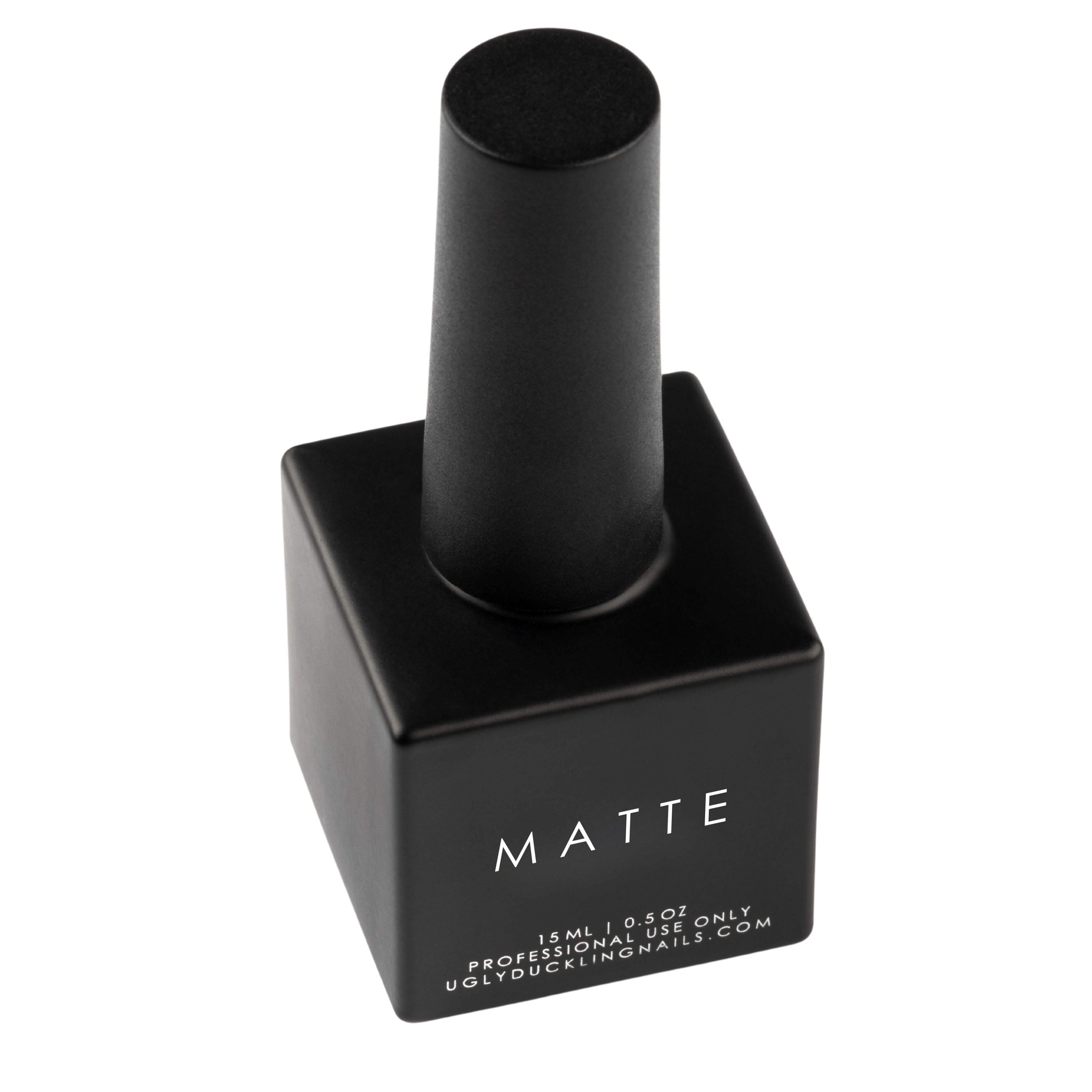 matte nail product in nail polish bottle