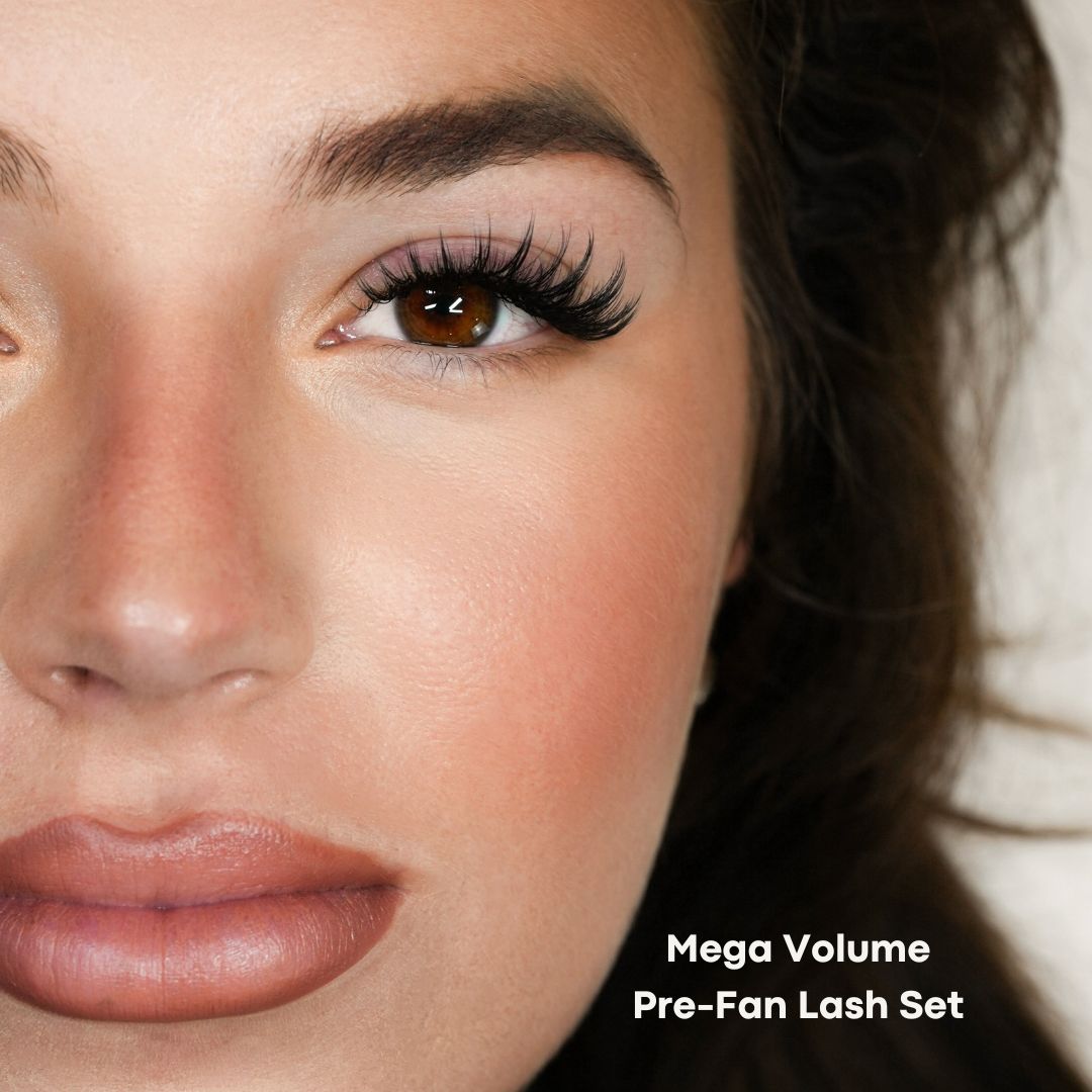 mega volume prefan lash extensions