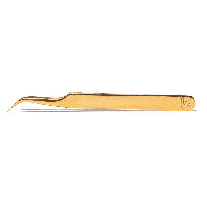 crane eyelash extension tweezer for classic lash application