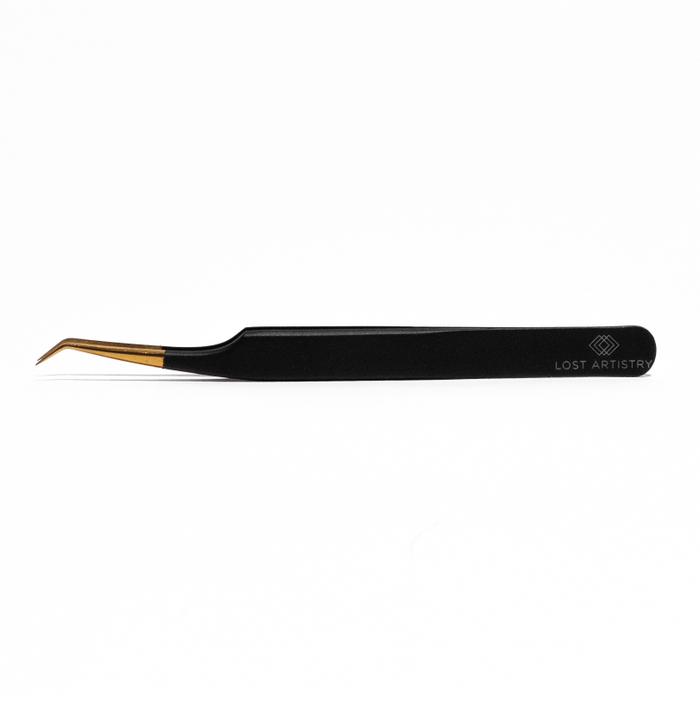 Lash Extension Isolation Tweezer Curved Ultra